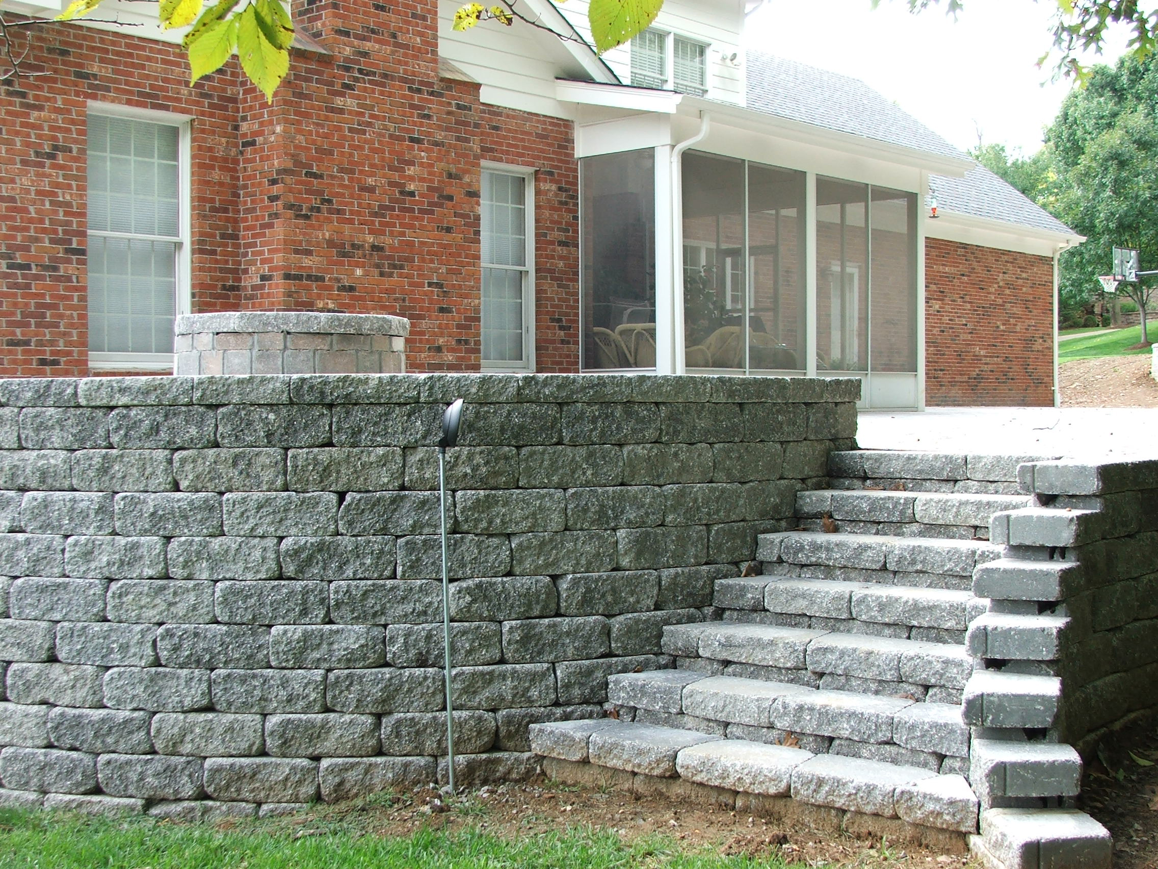 Product Feature - Versa-Lok Block Retaining Wall