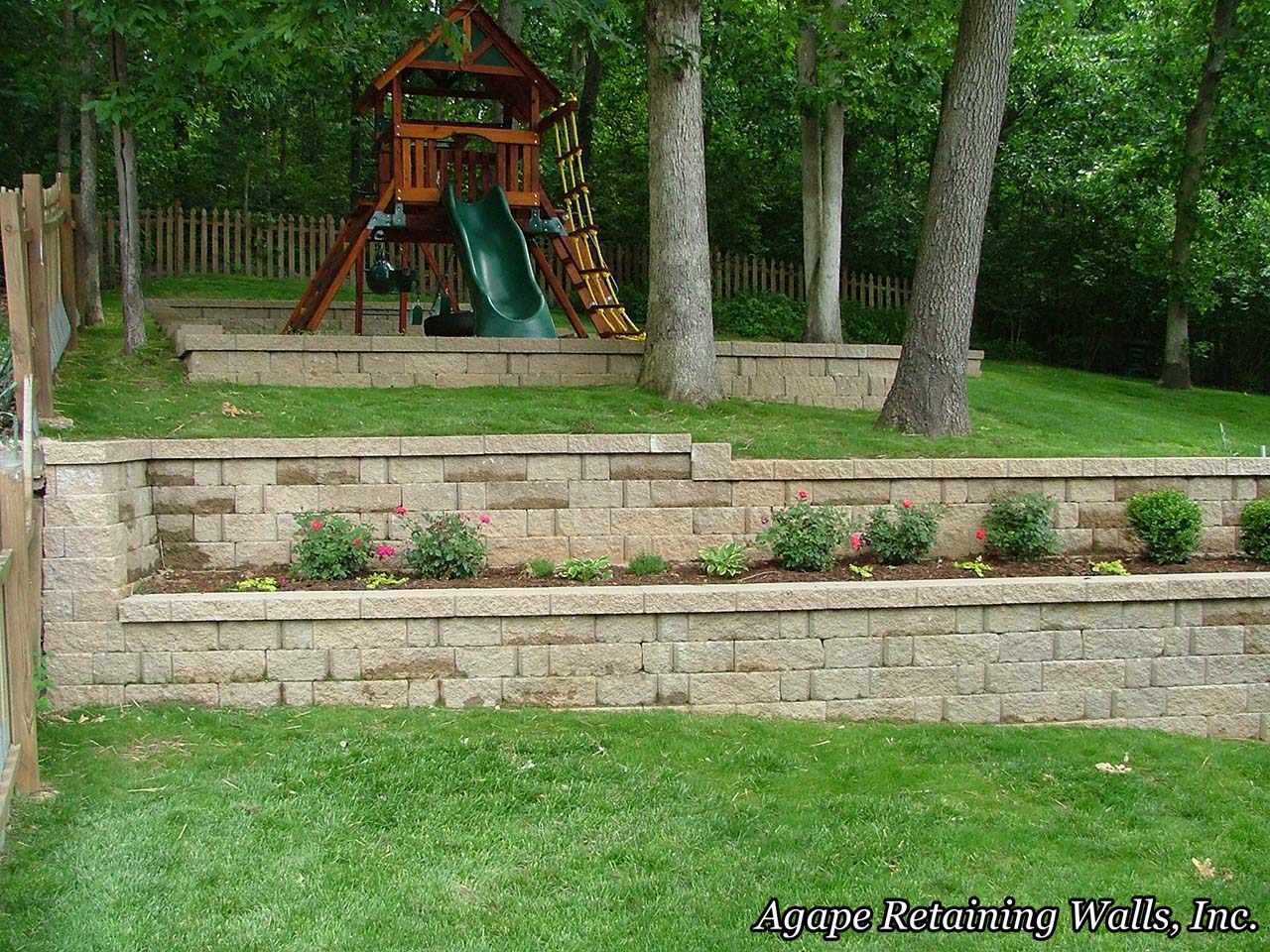 Agape Retaining Walls Hardscape Photo Album