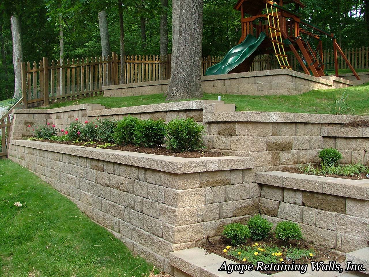 Agape Retaining Walls Hardscape Photo Album