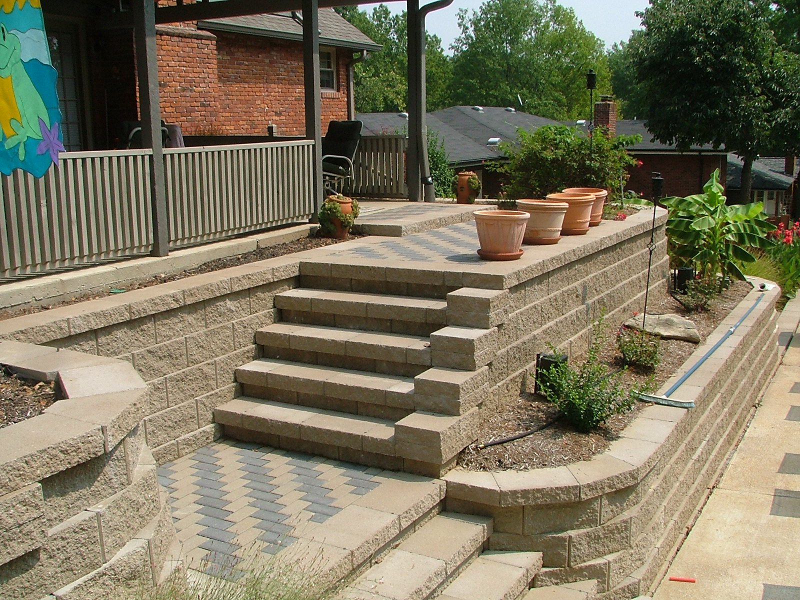 Retaining Wall Steps Album 2