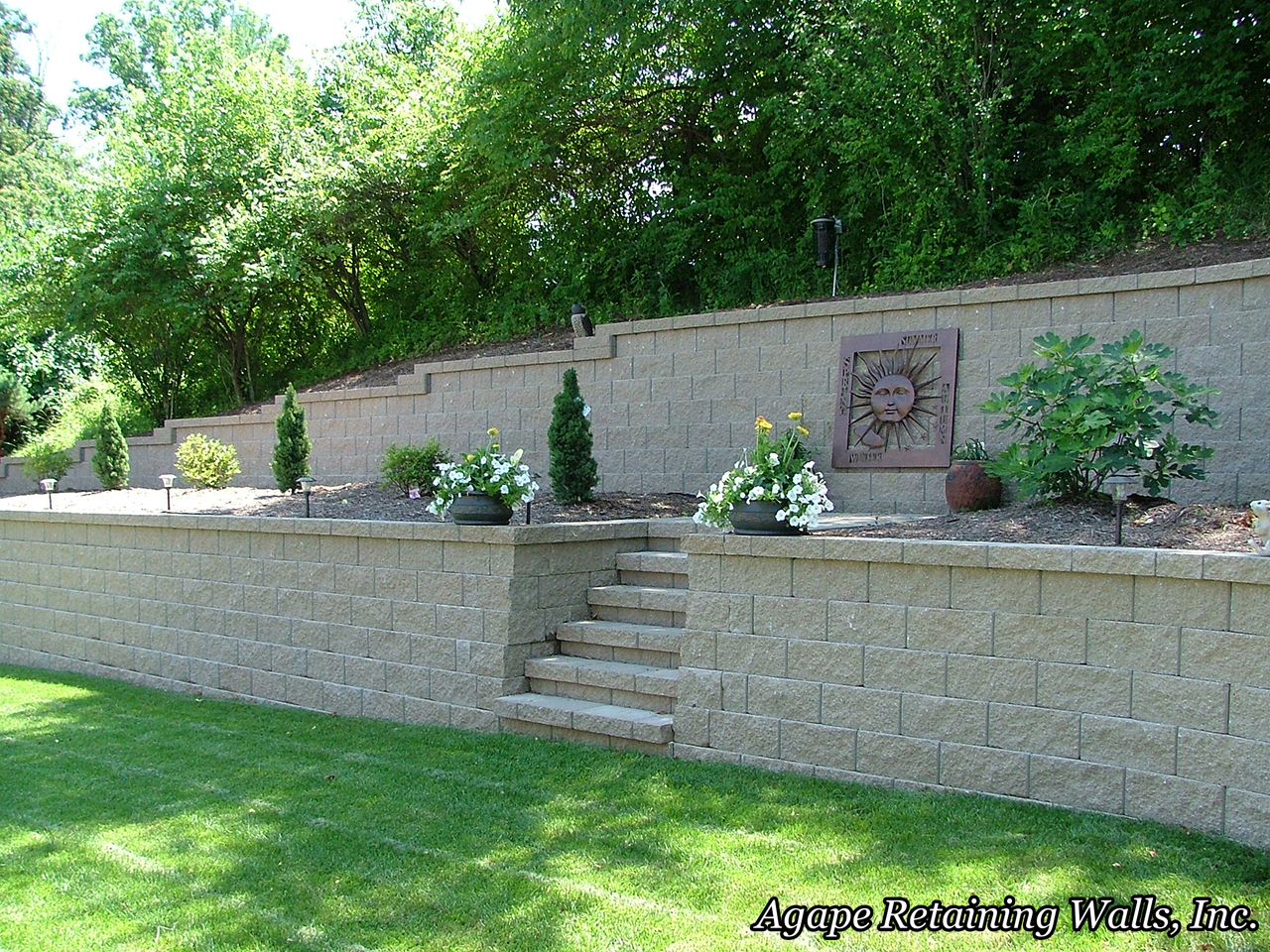 Agape Retaining Walls, Inc Terrace Photo Album 1